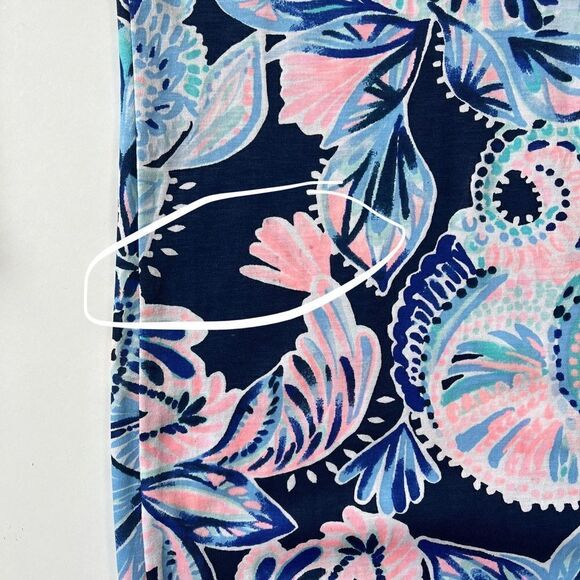 Lilly Pulitzer NWT Carlile Dress High Tide Navy XXS - Picture 13 of 14